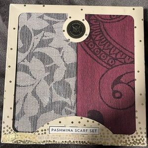 Pashmina scarf set